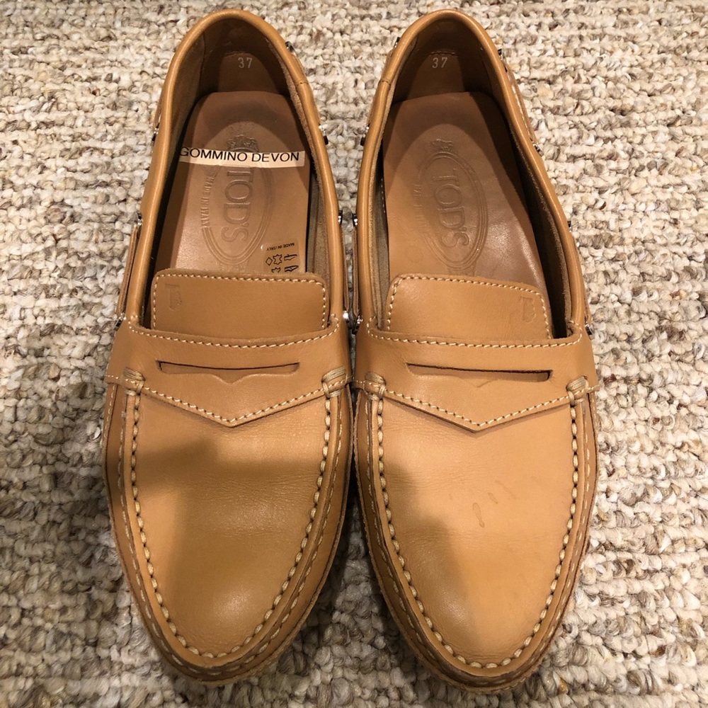 Tods driving loafers